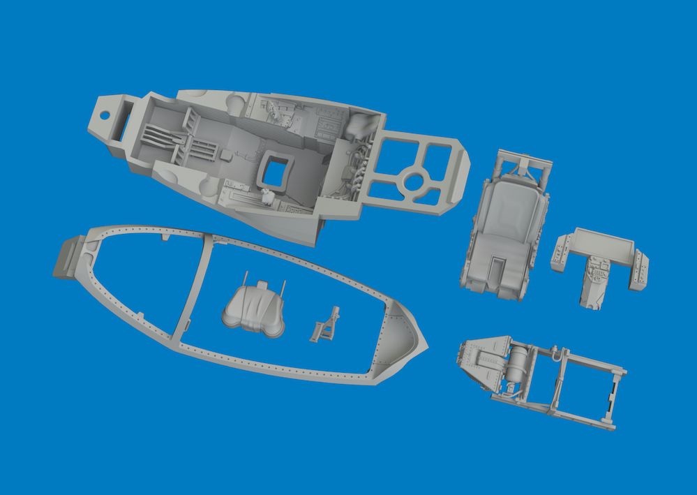 1:72 Lockheed Martin F-35 C Lightning II - 3D-Printed Ejection Seat for Tamiya