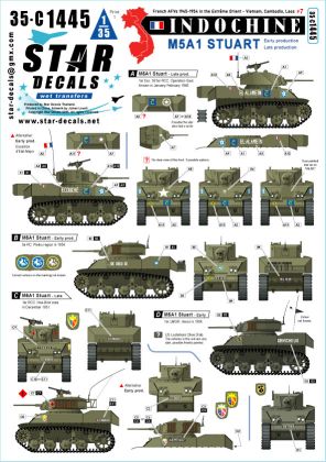 1:35 Indochine Part 7 - French M5A1 Stuart Early and Late Turrets