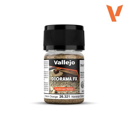 Diorama FX Landscape Texture Warm Orange 1-2mm
