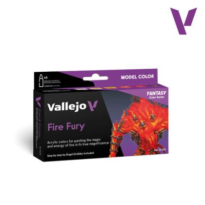 Fantasy Color Series - Fire Fury Model Color Acrylic Set