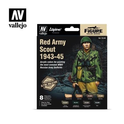 Red Army Scout 1943-45 Figure Color Series + Exclusive Mini