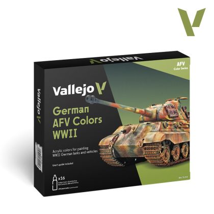 AFV COlor Series - German AFV Colors WWII Model Color Acrylic Set