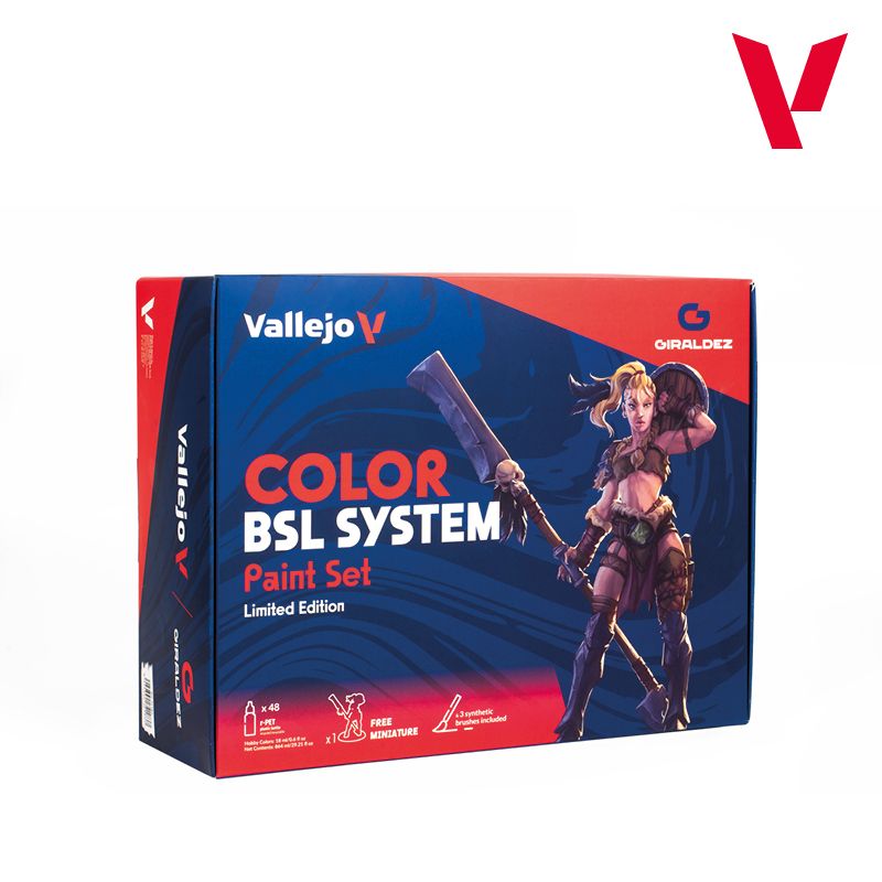 Color BSL System Paint Set + Brushes + Exclusive Mini