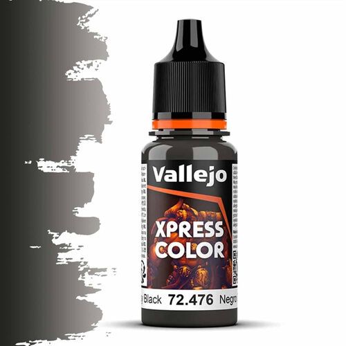 Xpress Greasy Black Acrylic