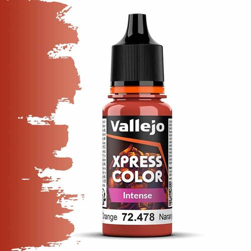 Xpress Intense Phoenix Orange Acrylic
