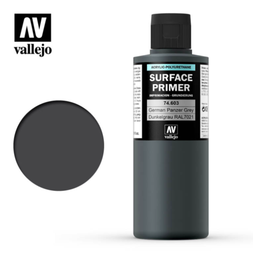 Surface Primer German Panzer Grey RAL7021