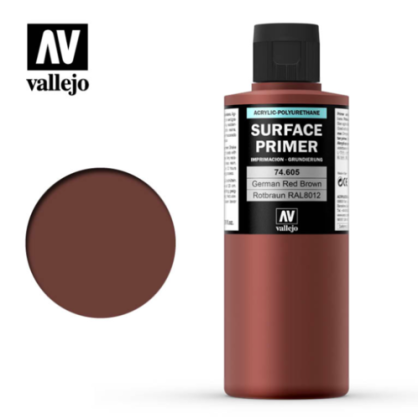 Surface Primer German Red Brown RAL8012