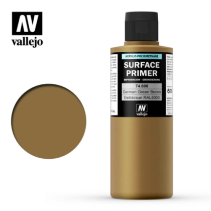 Surface Primer German Green Brown RAL8000
