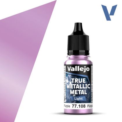 True Metallic Metal LiGHT - Amethyst Purple