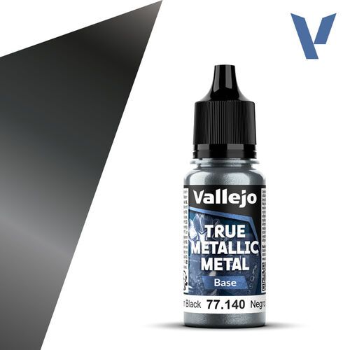 True Metallic Metal BASE - Obsidian Black