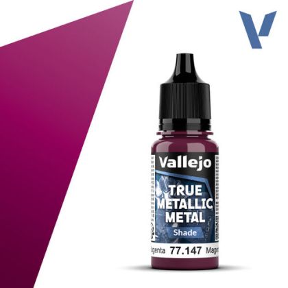 True Metallic Metal SHADE - Crimson Magenta