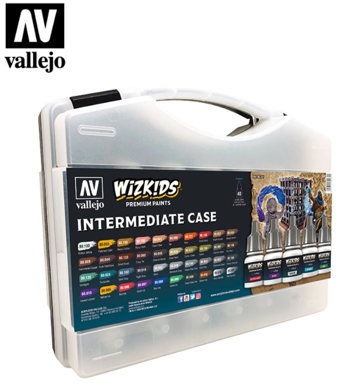 Intermediate Case Premium Paints Set