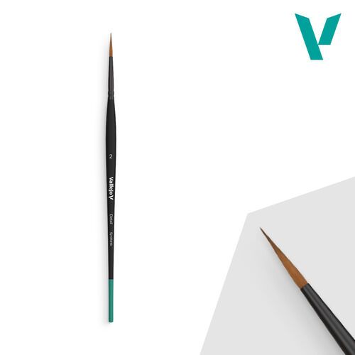 Brush - Detail - Round Synthetic No. 2