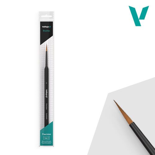 Brush - Precision - Round Synthetic No. 2 Triangular H