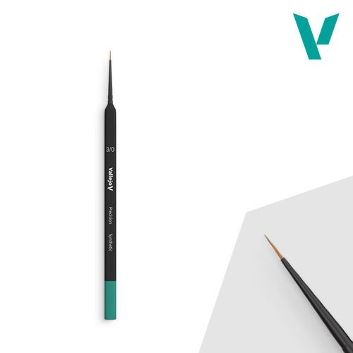 Brush - Precision - Round Synthetic No. 3/0 Triangular H