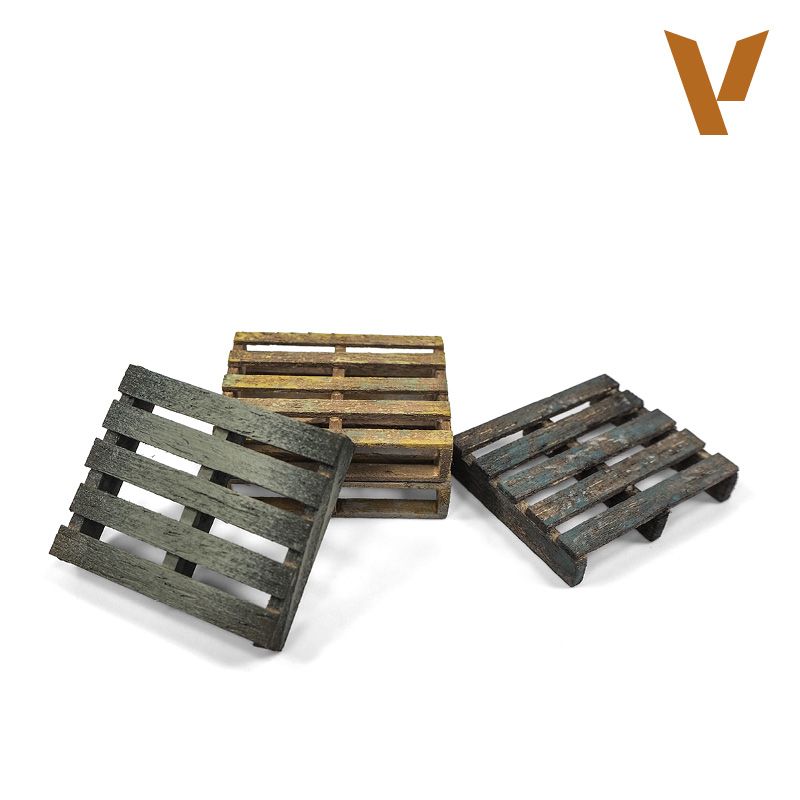 1:35 Wooden Pallets (4pcs