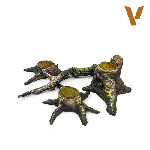 1:35 Stumps With Roots (4pcs)