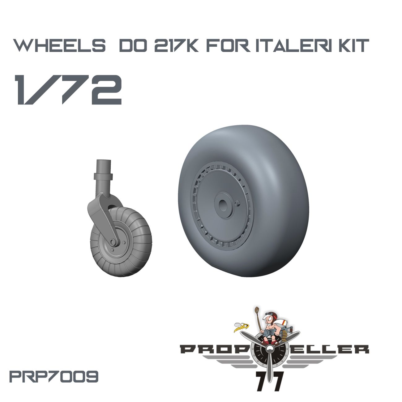 1:72 Wheels Do 217K for Italeri kit