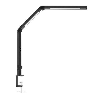 LED stolní pracovní lampa, stmívatelná, 12 W, 3000 - 6500 K-černá