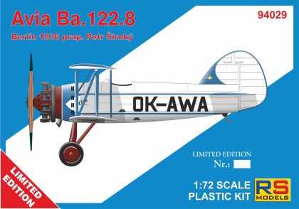 1:72 Avia Ba.122 Berlin 1936 Petr Široký