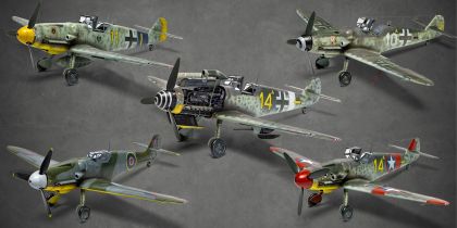 1:24 Messerschmitt Bf-109G-5/G-6