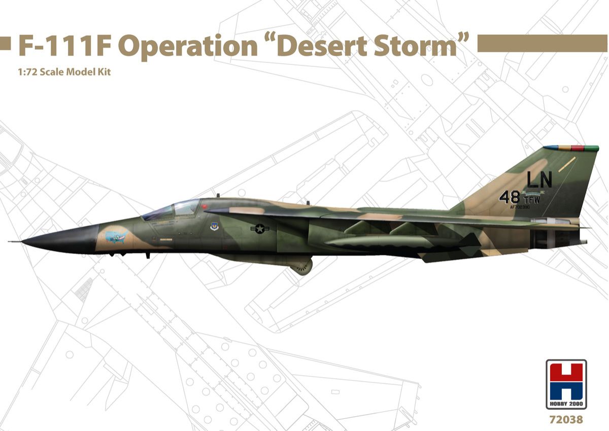 1:72 F-111F Operation Desert Storm
