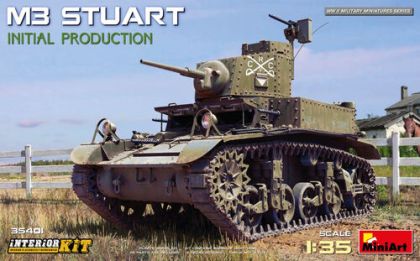 1:35 M3 STUART INITIAL PRODUCTION