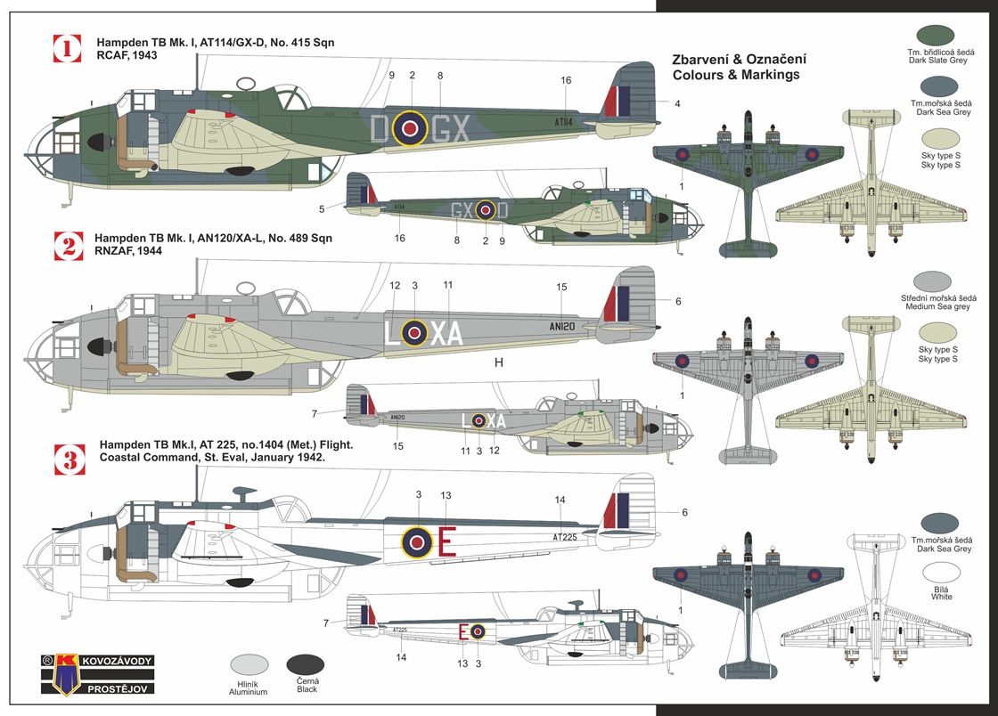1:72 Hampden TB Mk.I