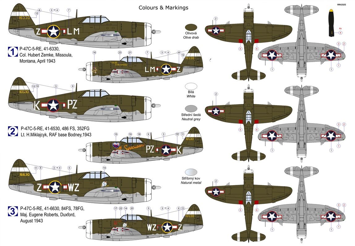 1:72 P-47C-5 Thunderbolt