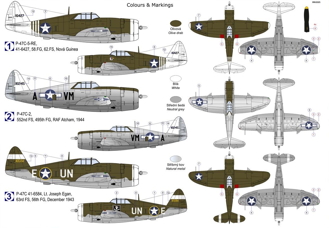 1:72 P-47C-2/5 Thunderbolt