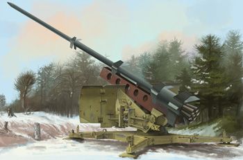 1:35 German Rheinmetall Long-Range Rocket ‘Rheinbote’ (Rh.Z.61/9) and launcher