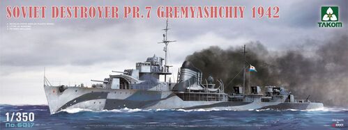 1:350 Soviet Destroyer PR.7 Gremyashchiy - Gnevny-Class (1942)