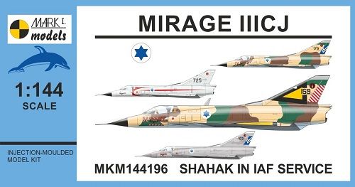 1:144 Dassault Mirage III CJ - Shahak in IAF Service