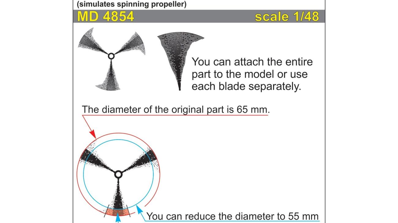 1:48 Rotating Propeller Type 2