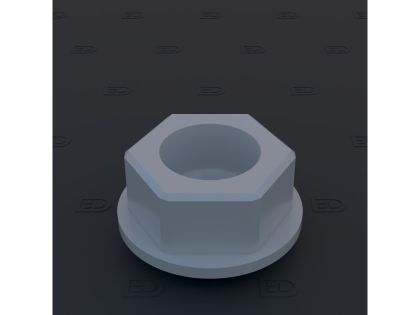 BAN014 light hex head flange bolt 1,2mm