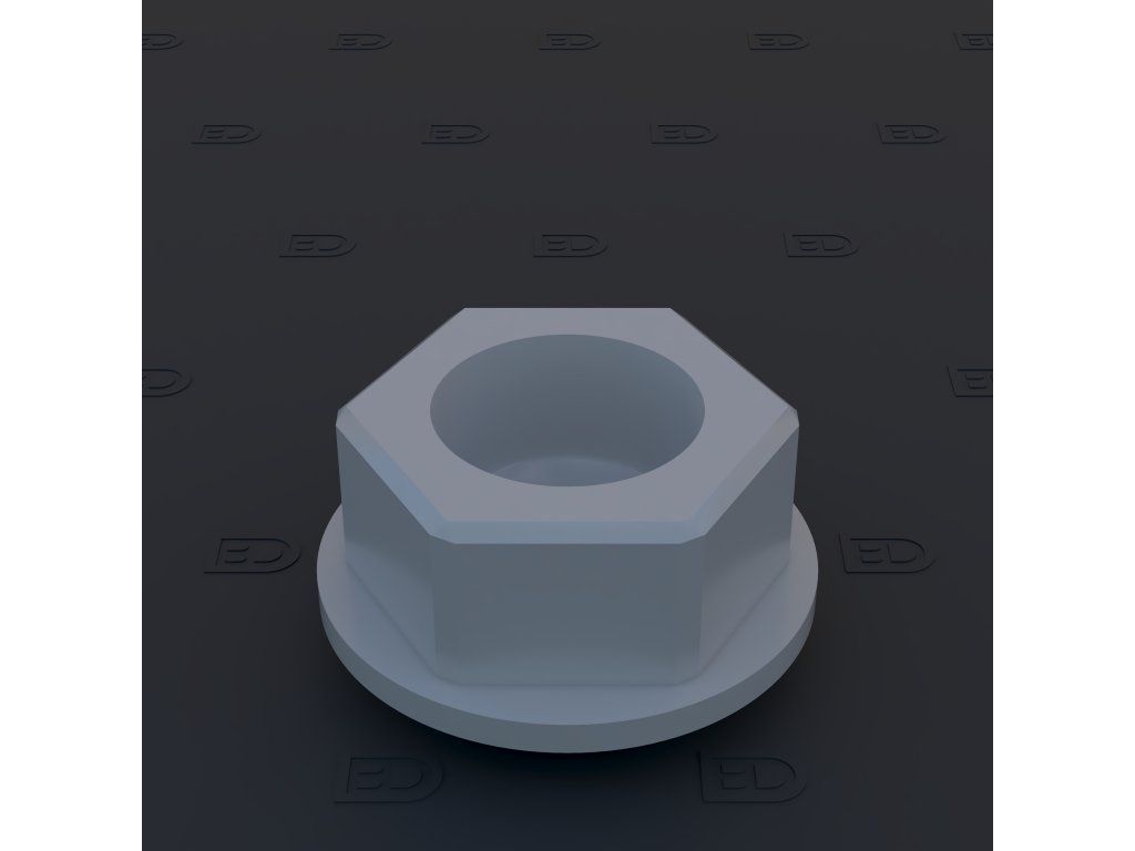 BAN014 light hex head flange bolt 0,8mm - 1,2mm