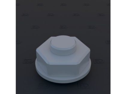 BAN017 bolt+nut+washer 0,5mm - 0,7mm