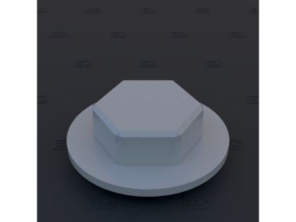 BAN019 hex bolt+big washer 0,7mm 