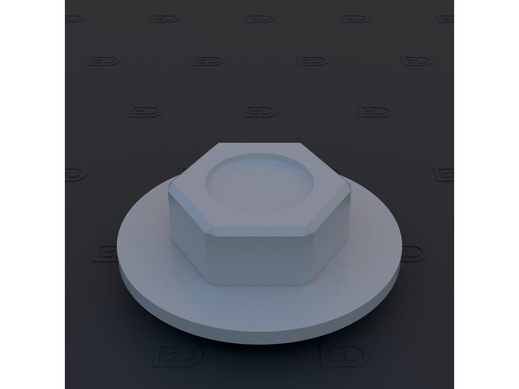 BAN020 semi light hex bolt+big washer 1,0mm 