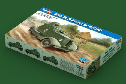 1:35 Soviet BA-20 Armored Car Mod.1937