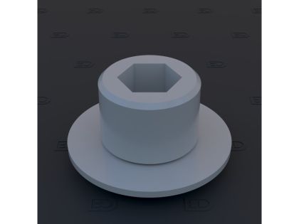 BAN021 imbus socket head & big washer1,2mm 