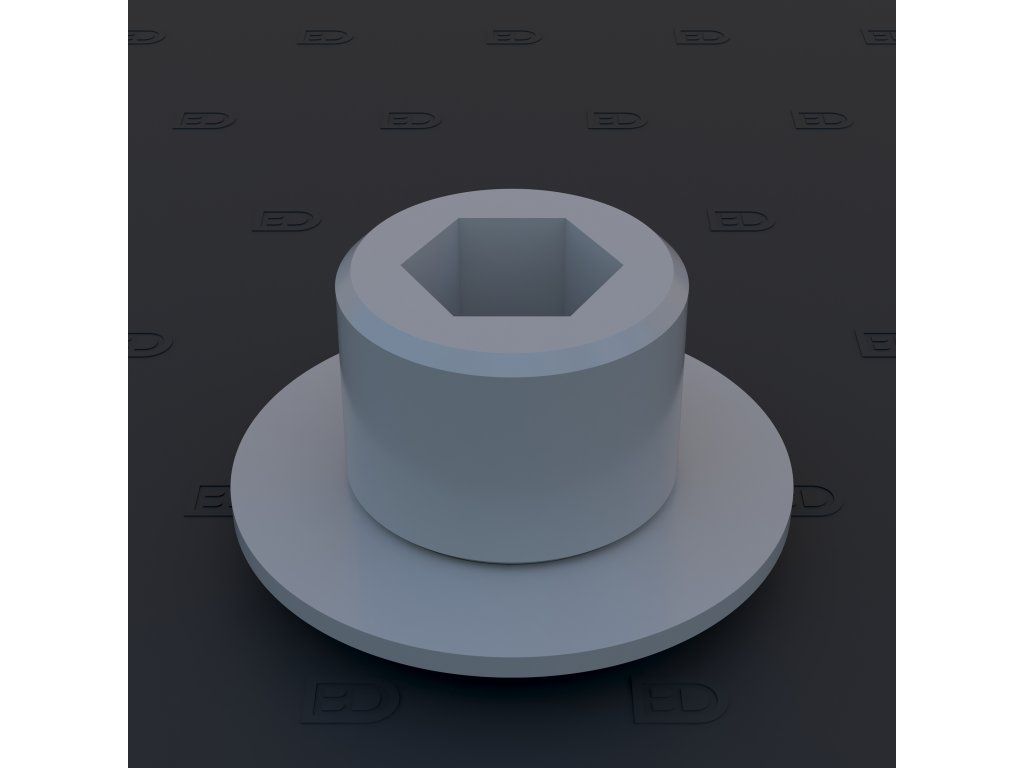 BAN021 imbus socket head & big washer0,8mm - 1,2mm