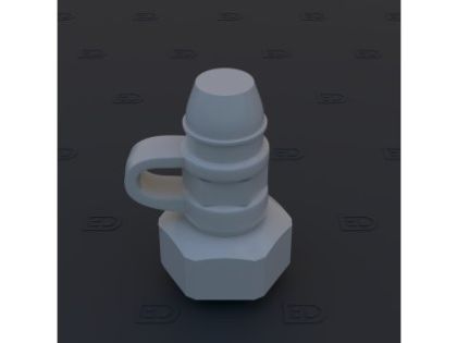 BAN026 bleed nipple screw w cap 