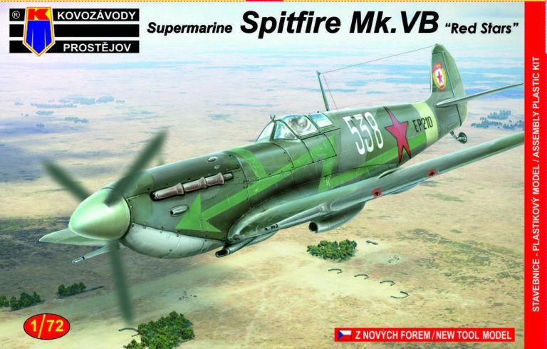 1:72 Supermarine Spitfire Mk.Vb Red stars