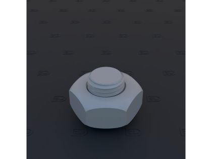 BAN509 hex nut with bolt 1,5mm