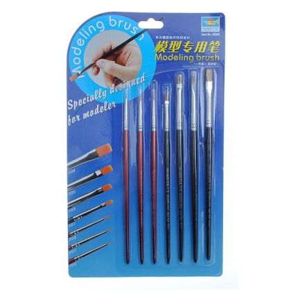 Modelling brush set (7pcs)