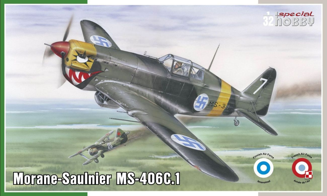 1:32 Morane-Saulnier MS-406C.1 HI-TECH
