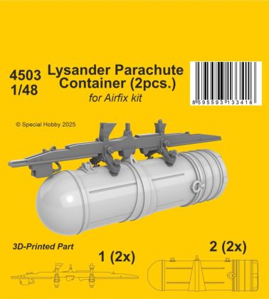 1:48 Lysander Parachute Container for Airfix kit