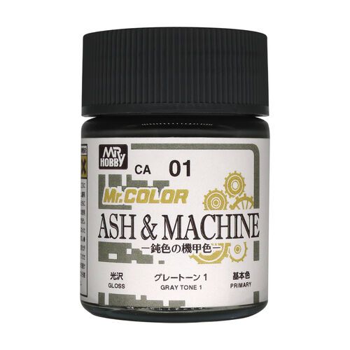 CA01 Ash & Machine Gray Tone 1 Gloss
