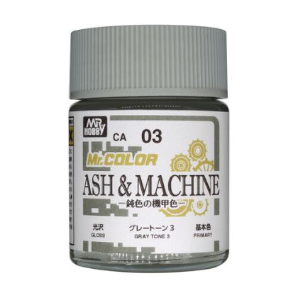 CA03 Ash & Machine Gray Tone 3 Gloss